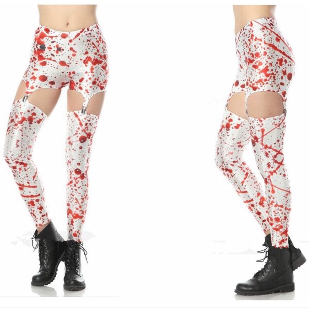 Suspender leggings